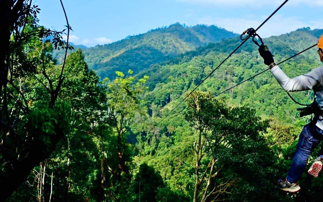 Book a zipline package at King Kong Smile Zipline